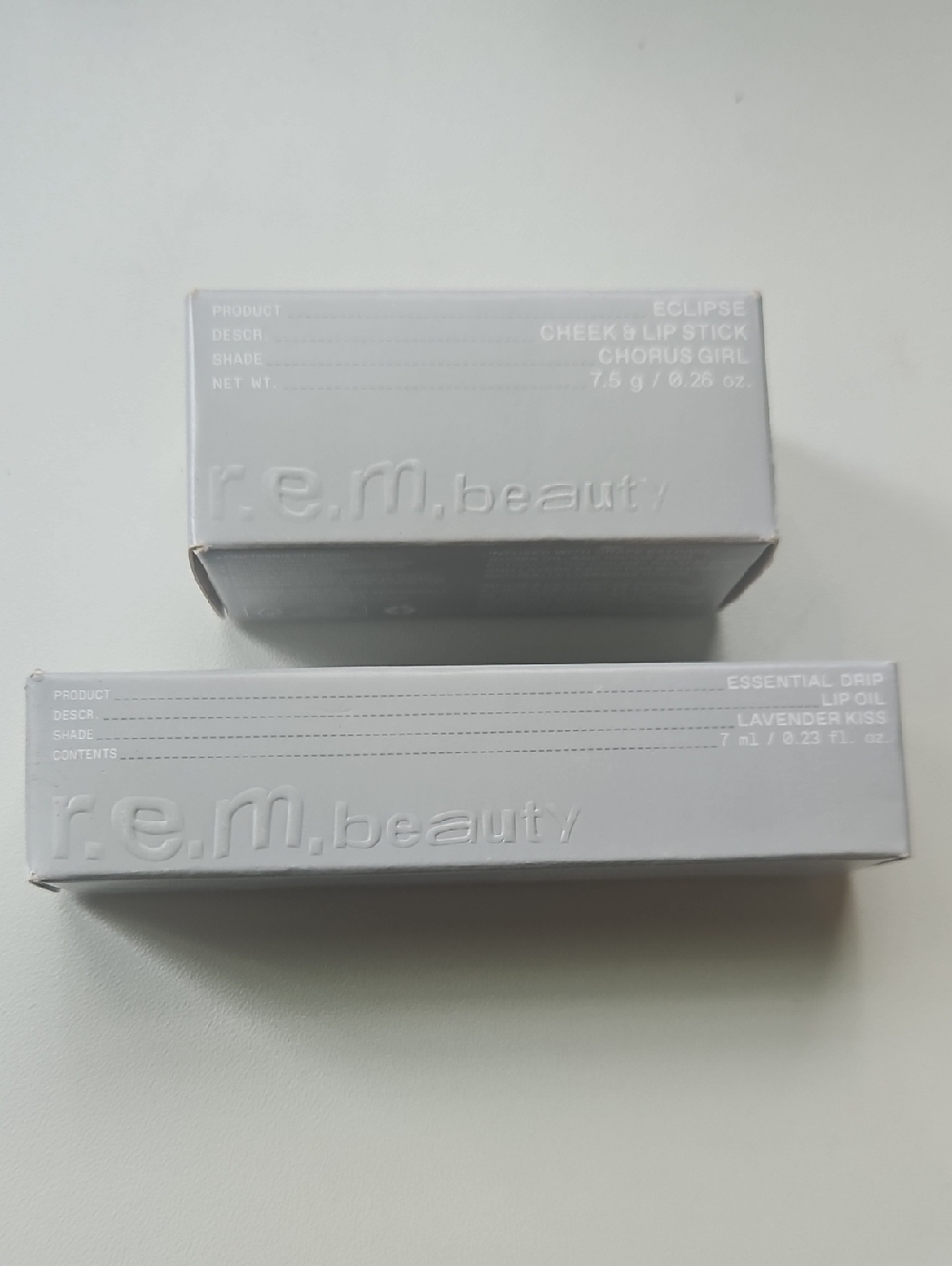 r.e.m. Beauty Essential Drip Lip Oil & Eclipse Cheek & Lip Stick Set 2pc
